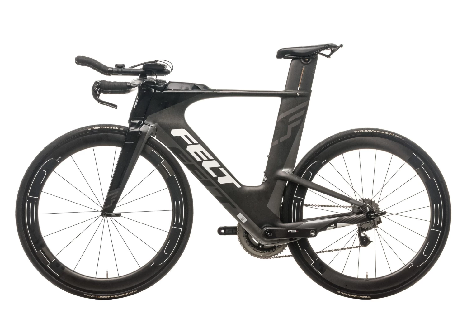 Felt IA1 Red ETap Triathlon Bike - 2017, 56cm 4 Felt IA1 Red ETap Triathlon Bike - 2017, 56cm - Image 2